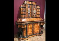 , A marquetry writing cabinet by Johannes Wittalm, Wurzburg, c. 1716