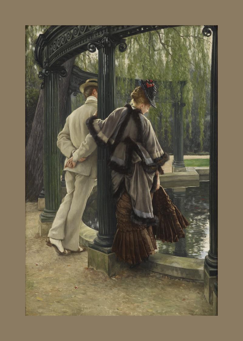 James Jacques Joseph Tissot (1836-1902), In the Garden (Quarrelling)
