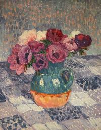 Theo van Rysselberghe, Vase de Fleurs